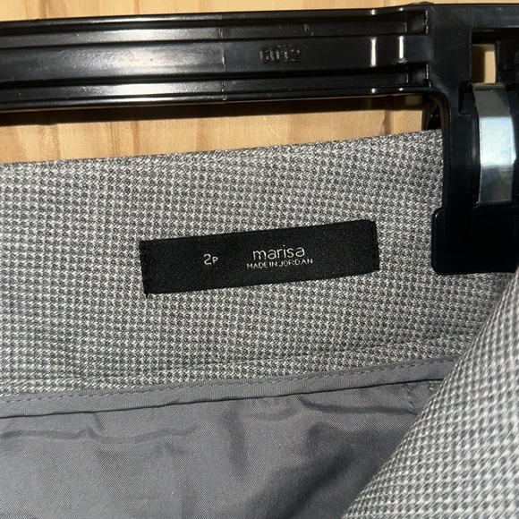 LOFT Gray Houndstooth Trousers Petites Marisa - Picture 6 of 6